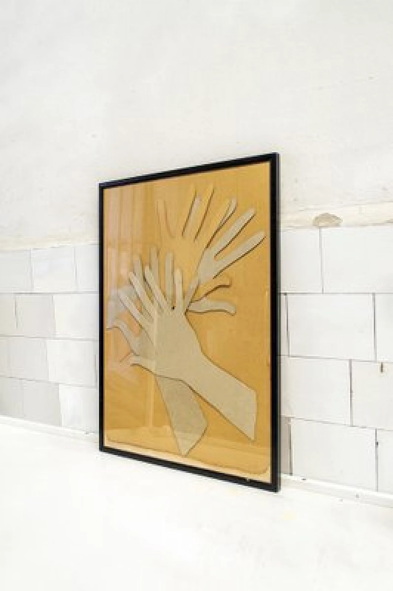 Multiplo in cartone fustellato Applausi di Mario Ceroli, 1969 6