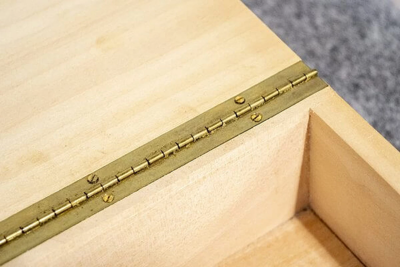 Mario Ceroli  per Fiat, scatola portaoggetti, produzione Poltronova, 1972 4