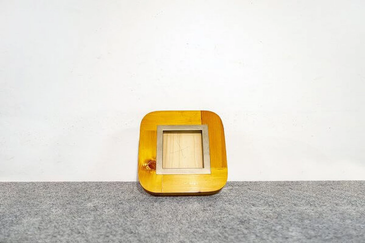 Wooden picture frame by Augusta Rossetti, 1960s 2