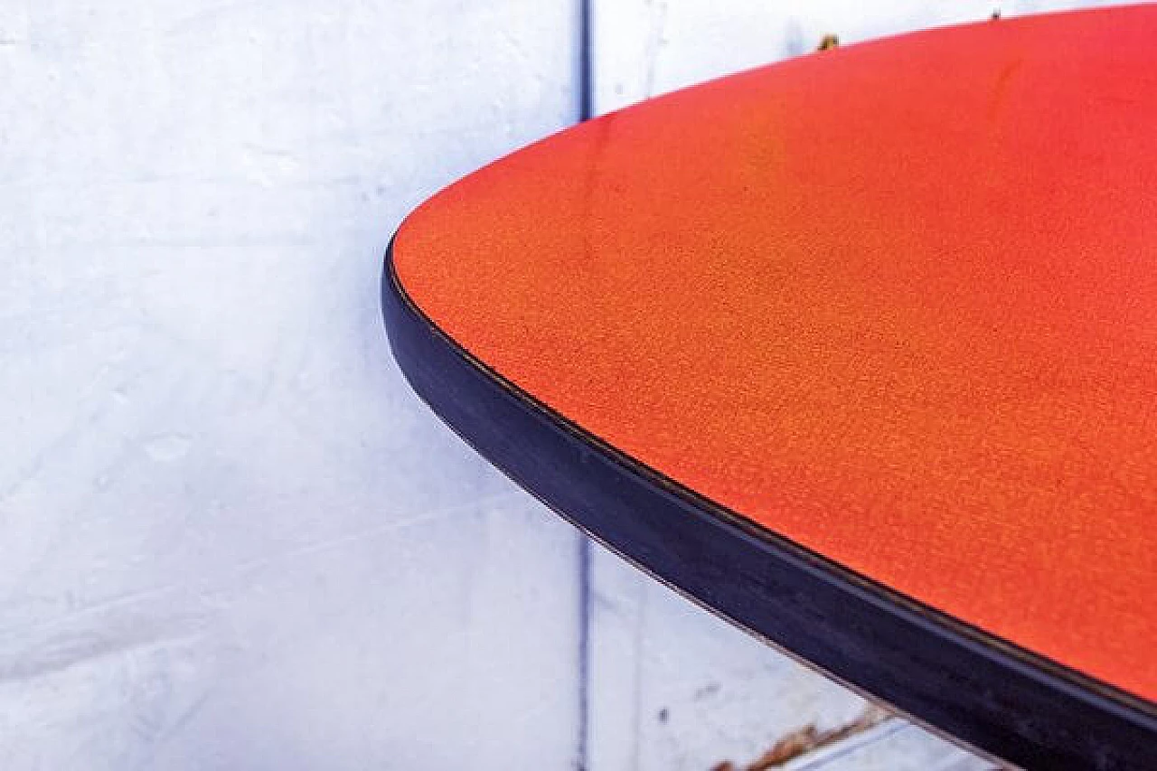 4 Tavoli da bar in ferro e formica di FAIM, anni '60 3