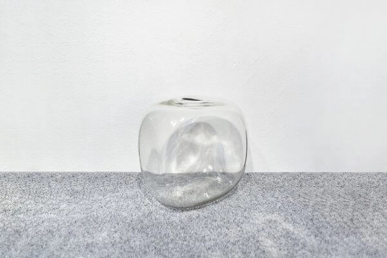 Murano glass vase by Paolo Tilche for Barbini, 1960s 1