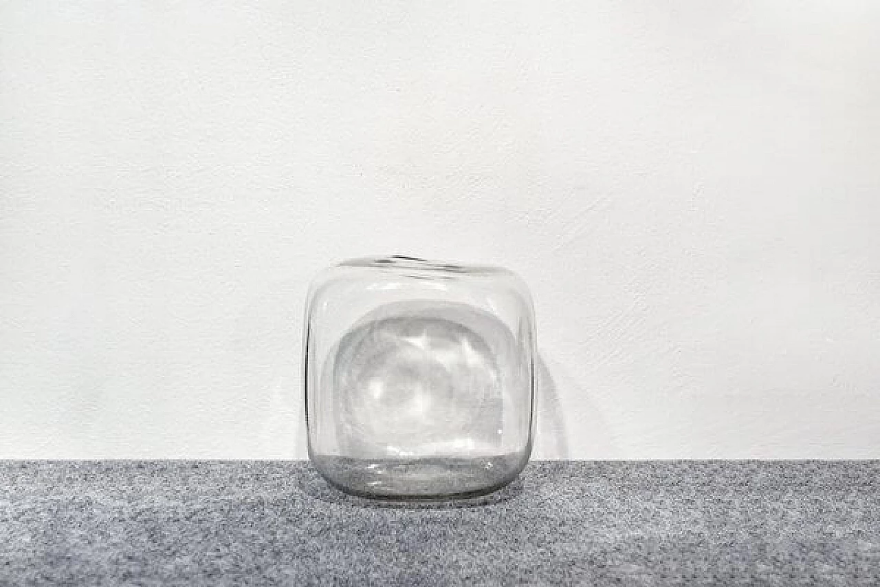 Murano glass vase by Paolo Tilche for Barbini, 1960s 2