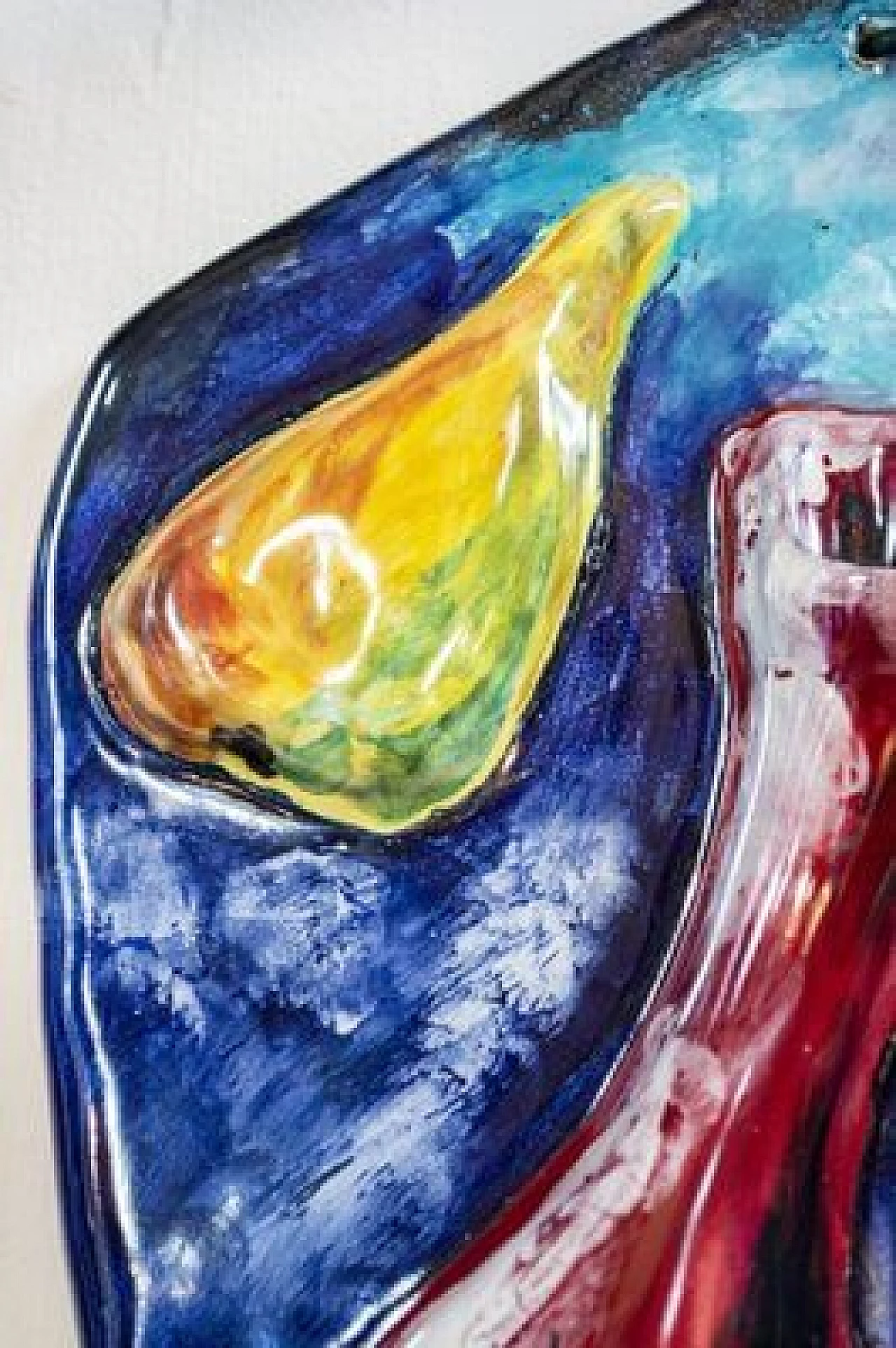 Piastrella in ceramica dipinta di Ceramiche San Polo, anni '50 3