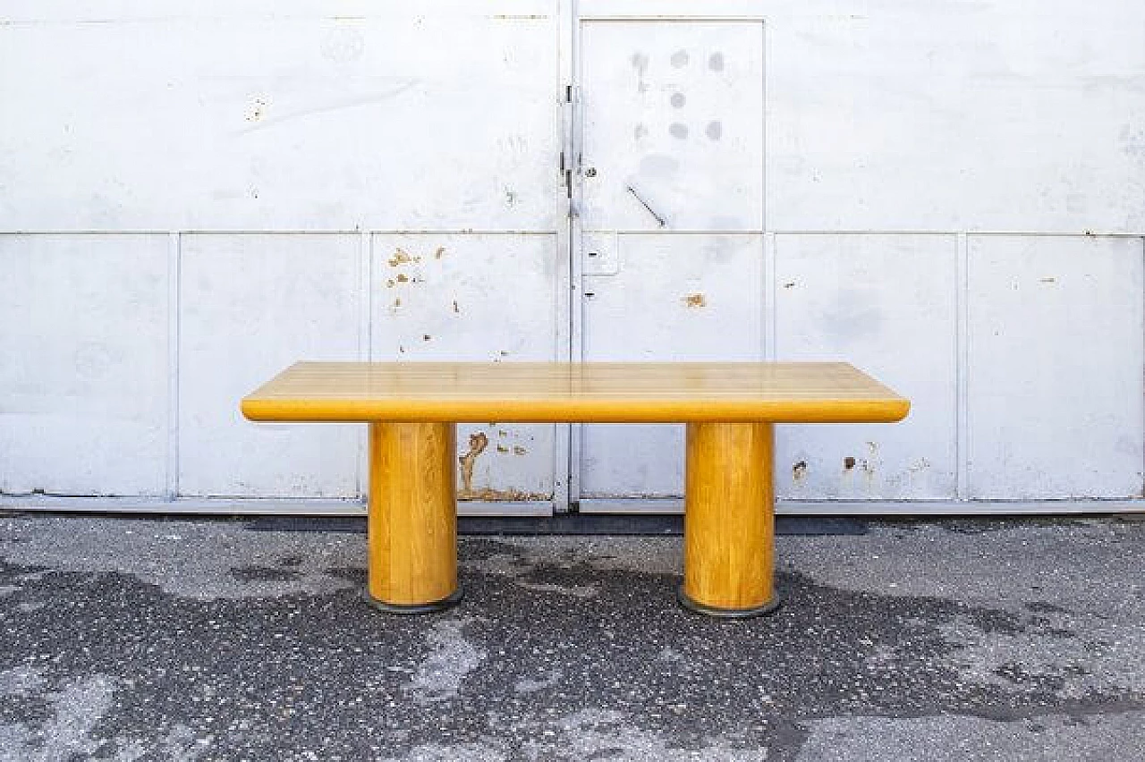 Table in beech, 1970s 1