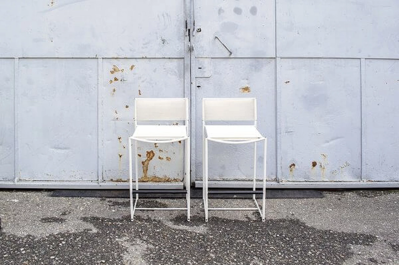 Coppia di Sgabelli Spaghetti 164 di Giandomenico Belotti per Alias, 1979 1