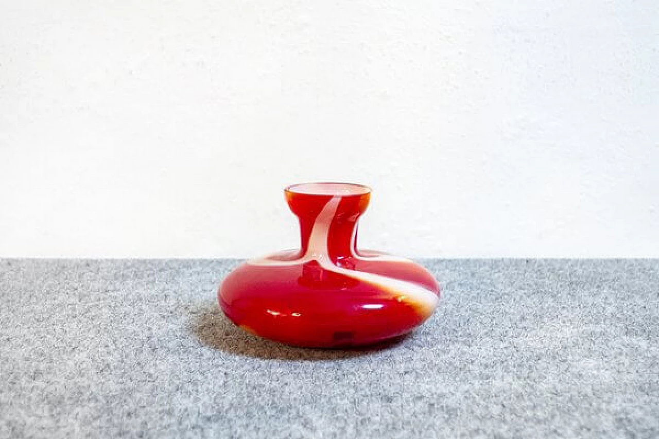 Murano glass vase by Carlo Moretti for Moretti, 1960s 5