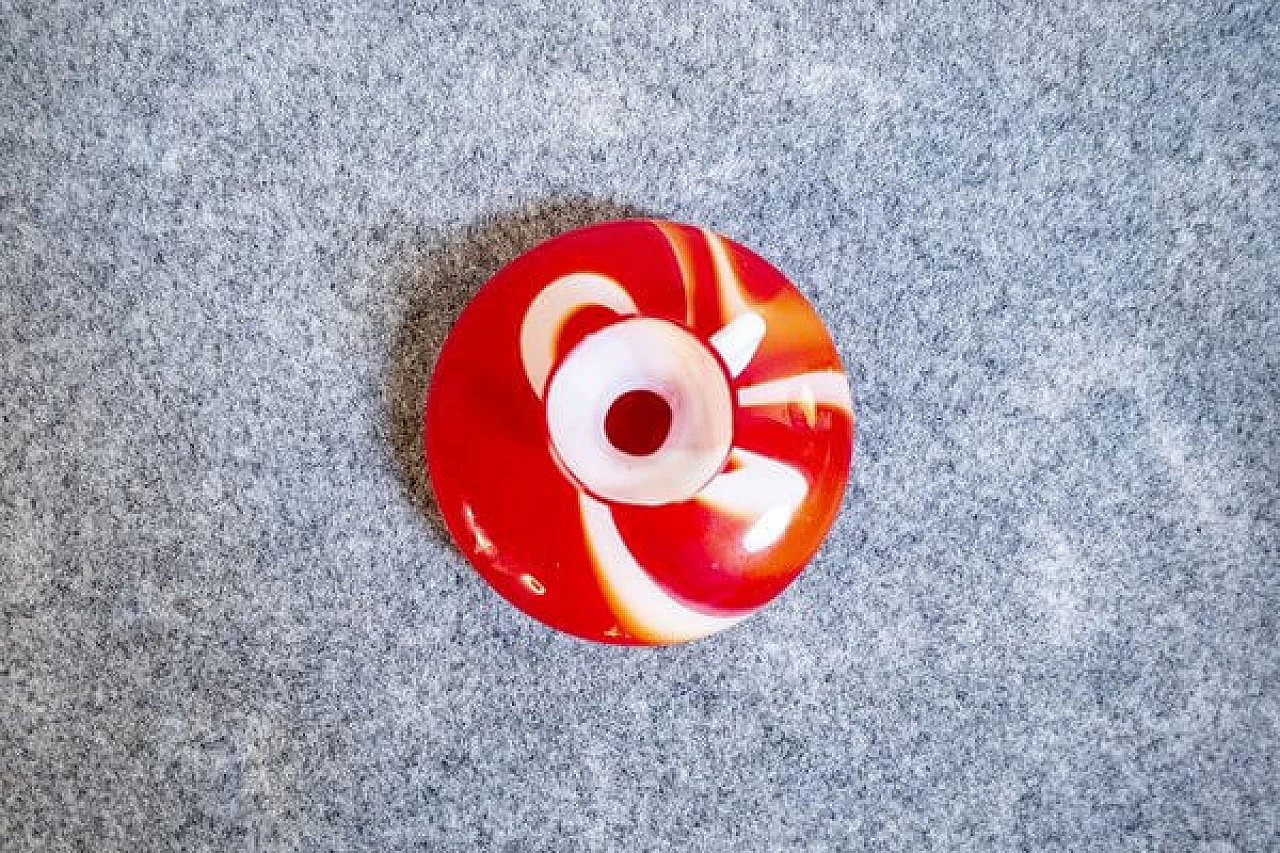 Vaso in vetro di Murano di Carlo Moretti per Moretti, anni '60 7