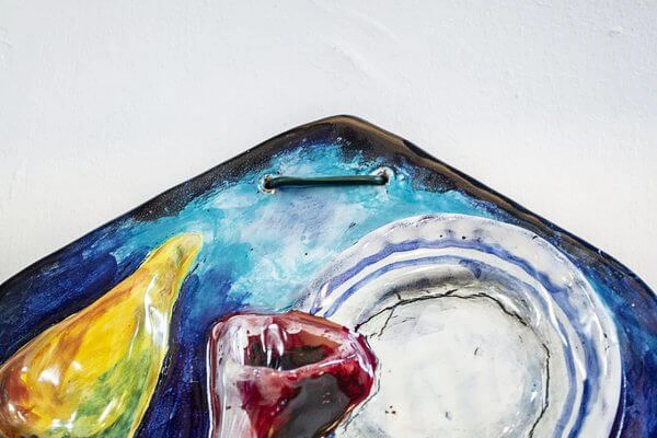 Piastrella in ceramica dipinta di Ceramiche San Polo, anni '50 11