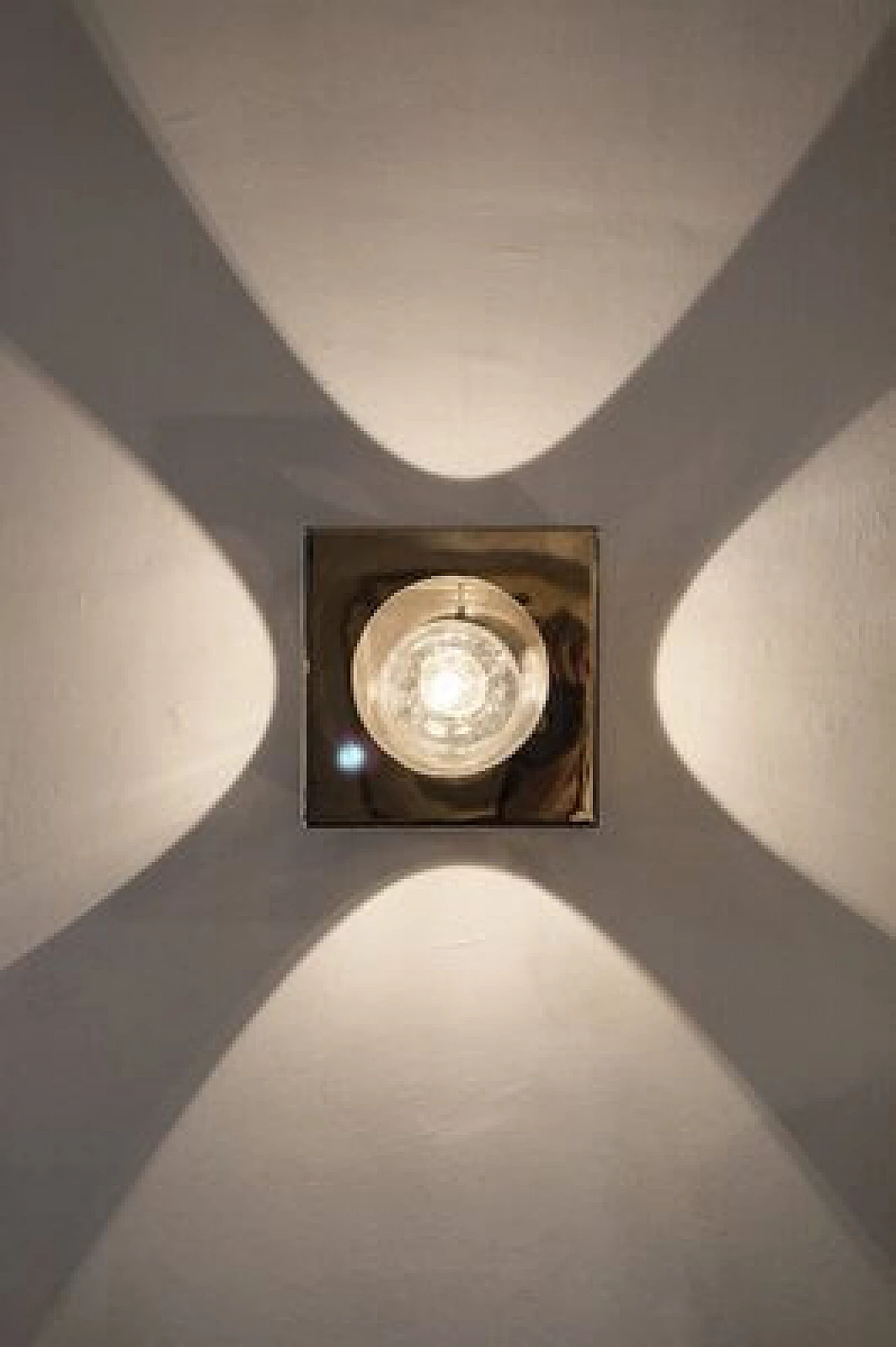 Steel wall and table lamp by Reggiani, 1970s 9