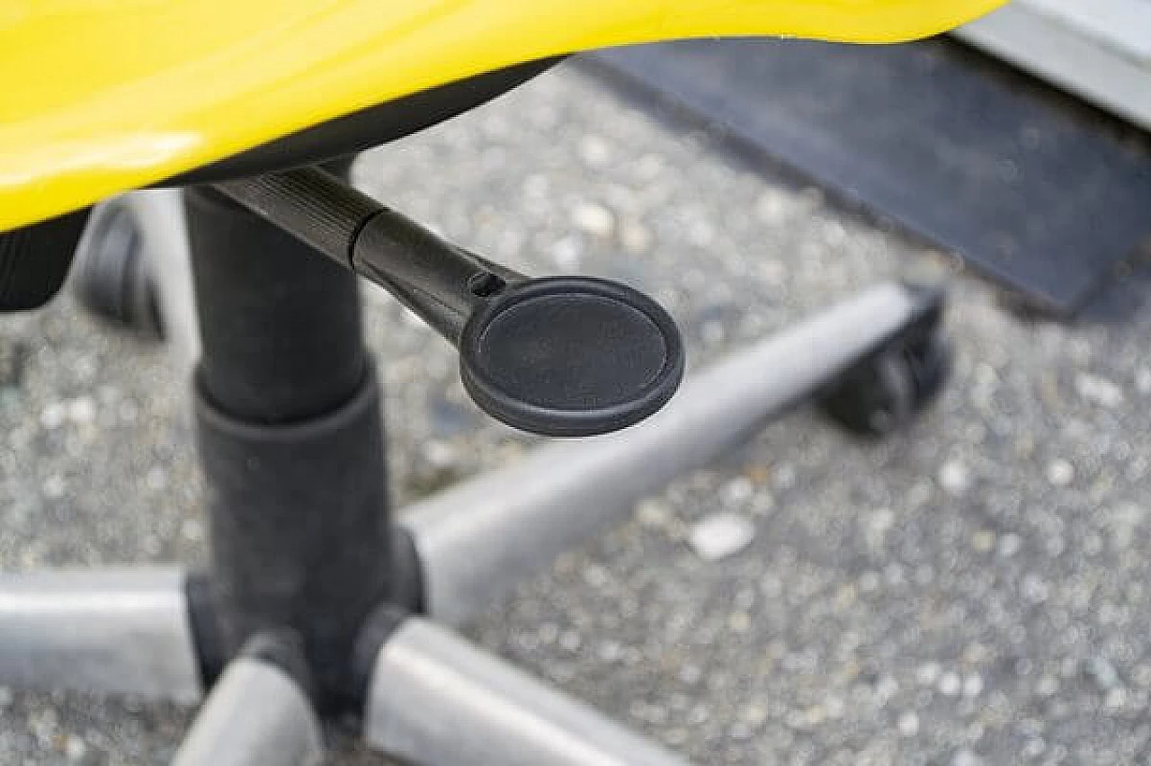 4 Sedie da ufficio Cadsana di Pier Luigi Gianfranchi per ICF De Padova, anni '70 15