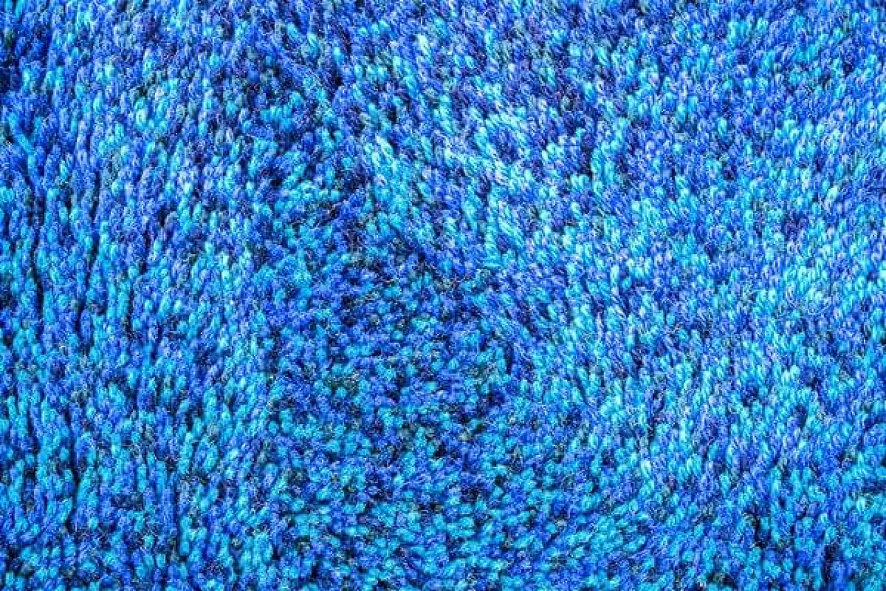 Blue Rug from Desso, 1970s 3