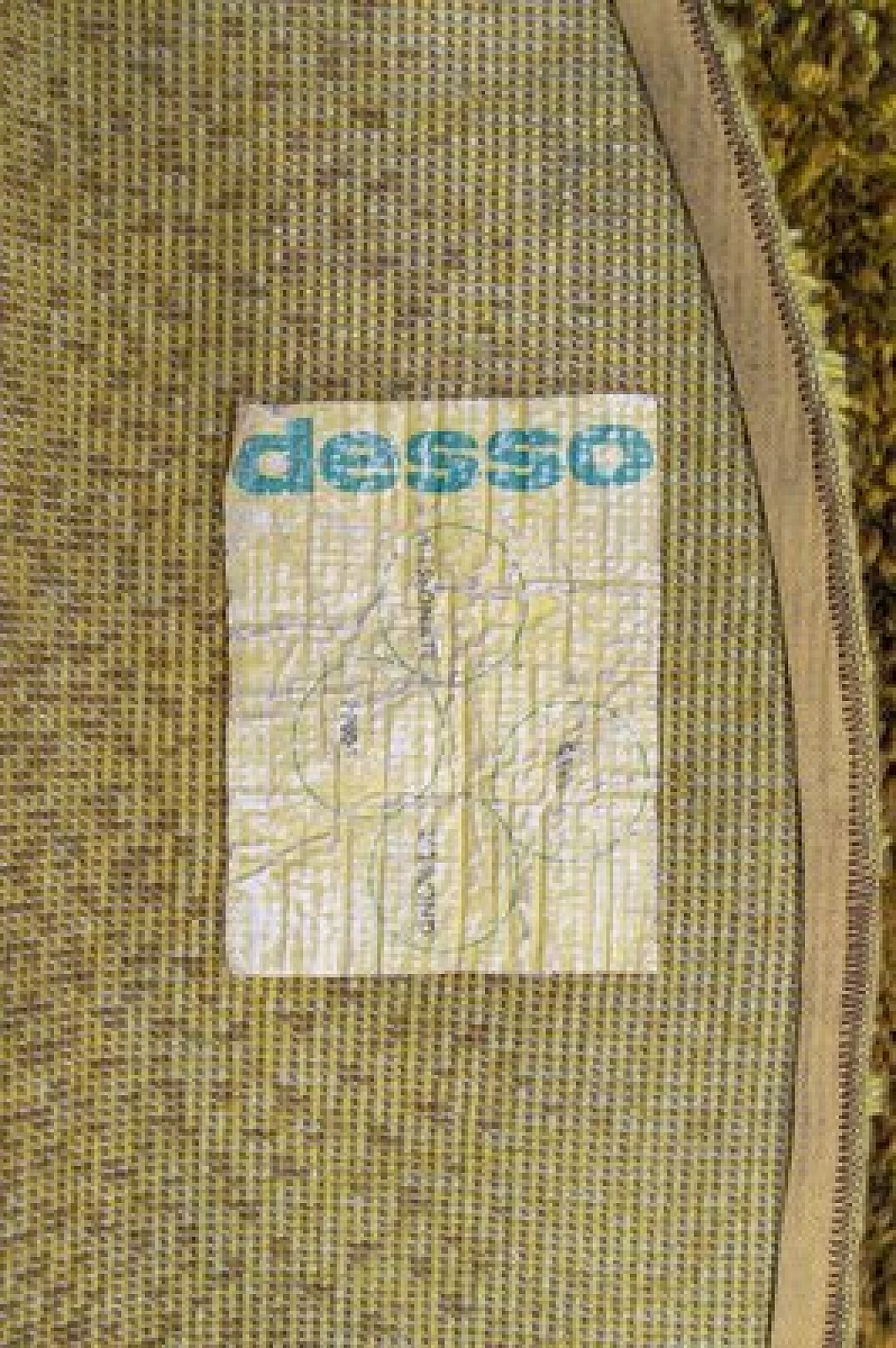 Yellow Rug from Desso, 1970s 4