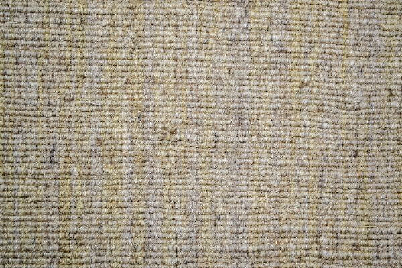 Striped cotton Rug, 1970s 3