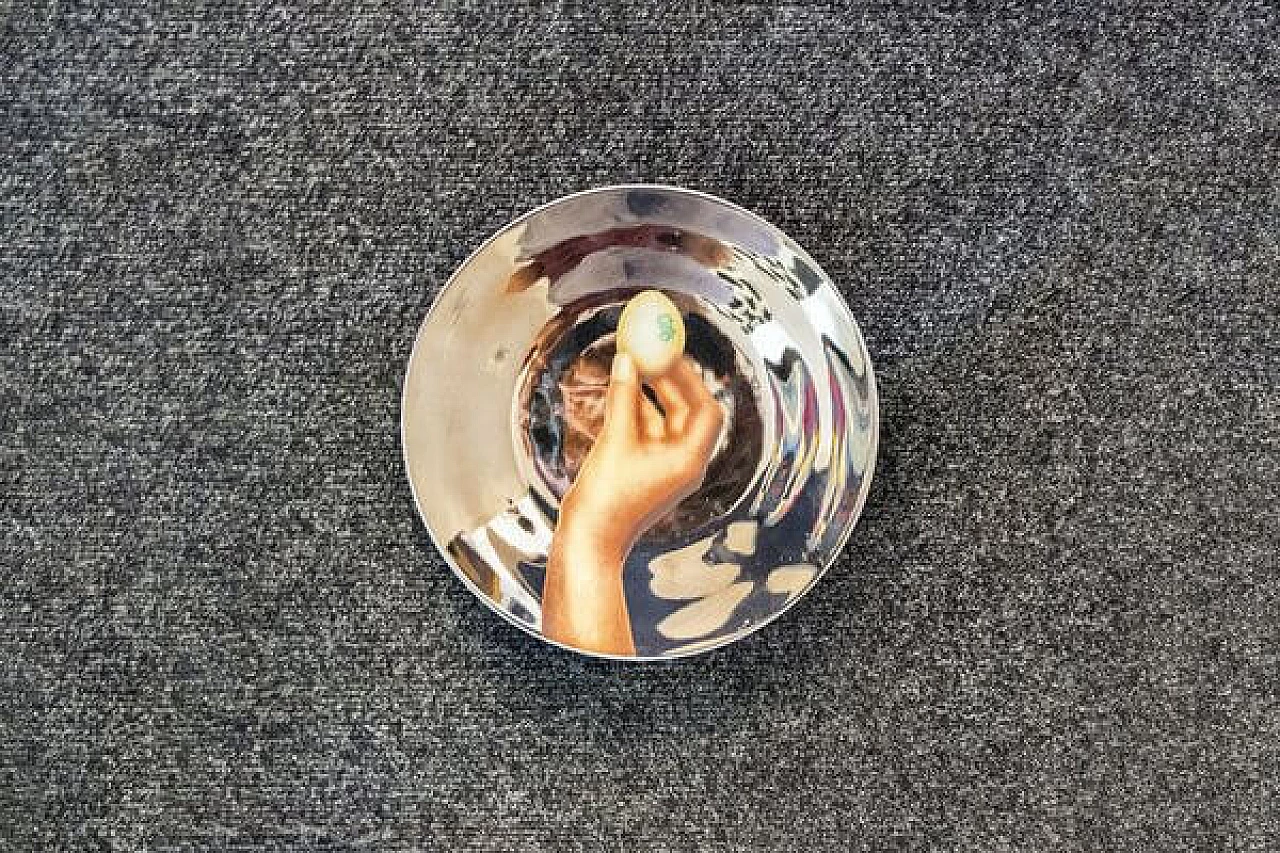 Numbered ceramic plate by Michelangelo Pistoletto for Richard Ginori, 2002 1