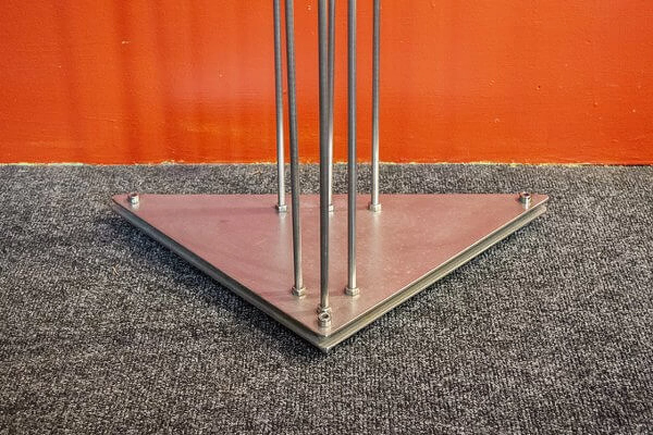 Servomuto postomoderno in acciaio cromato, anni '90 4