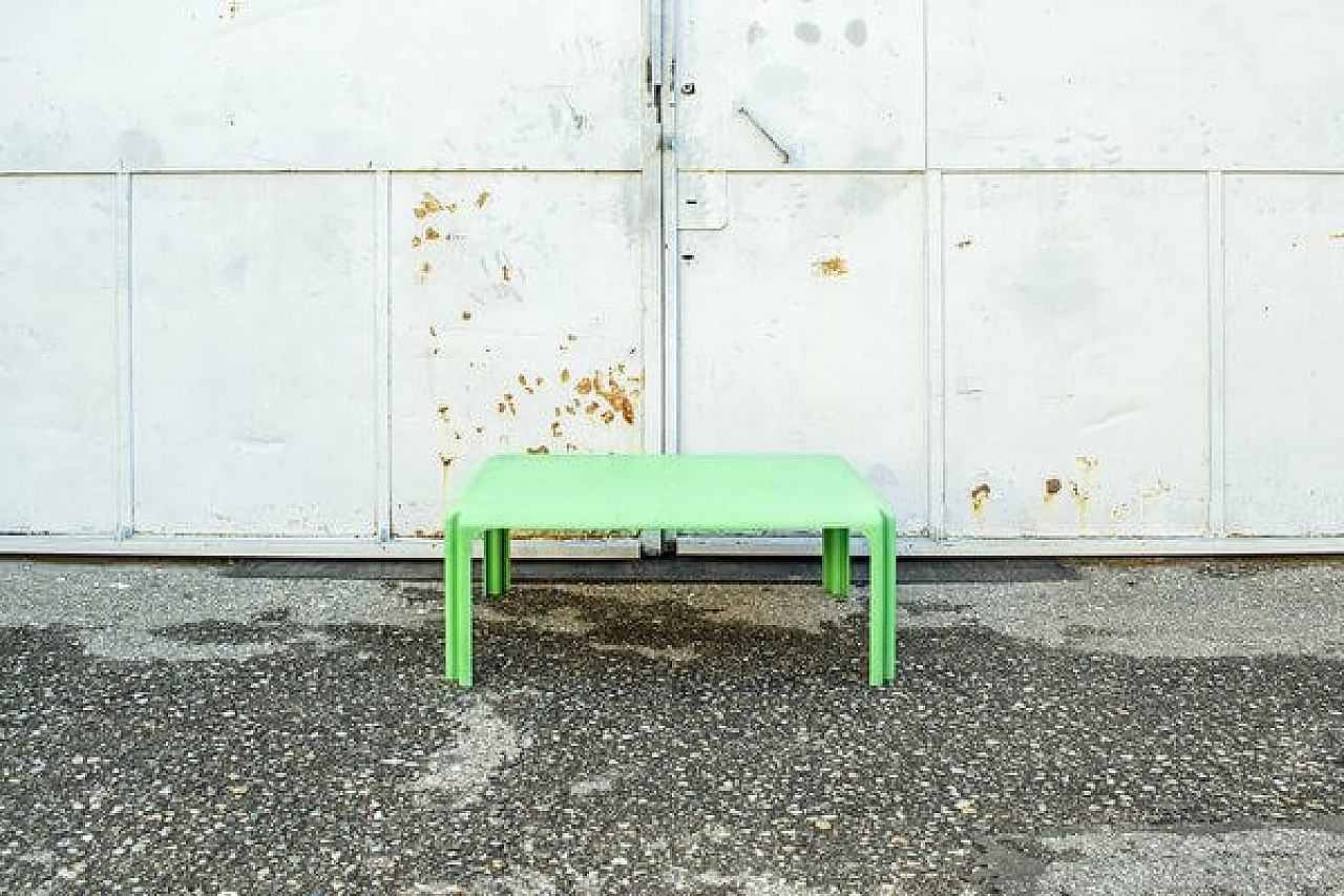 Tavolino da caffè Arcadia verde di Vico Magistretti per Artemide, 1970 2