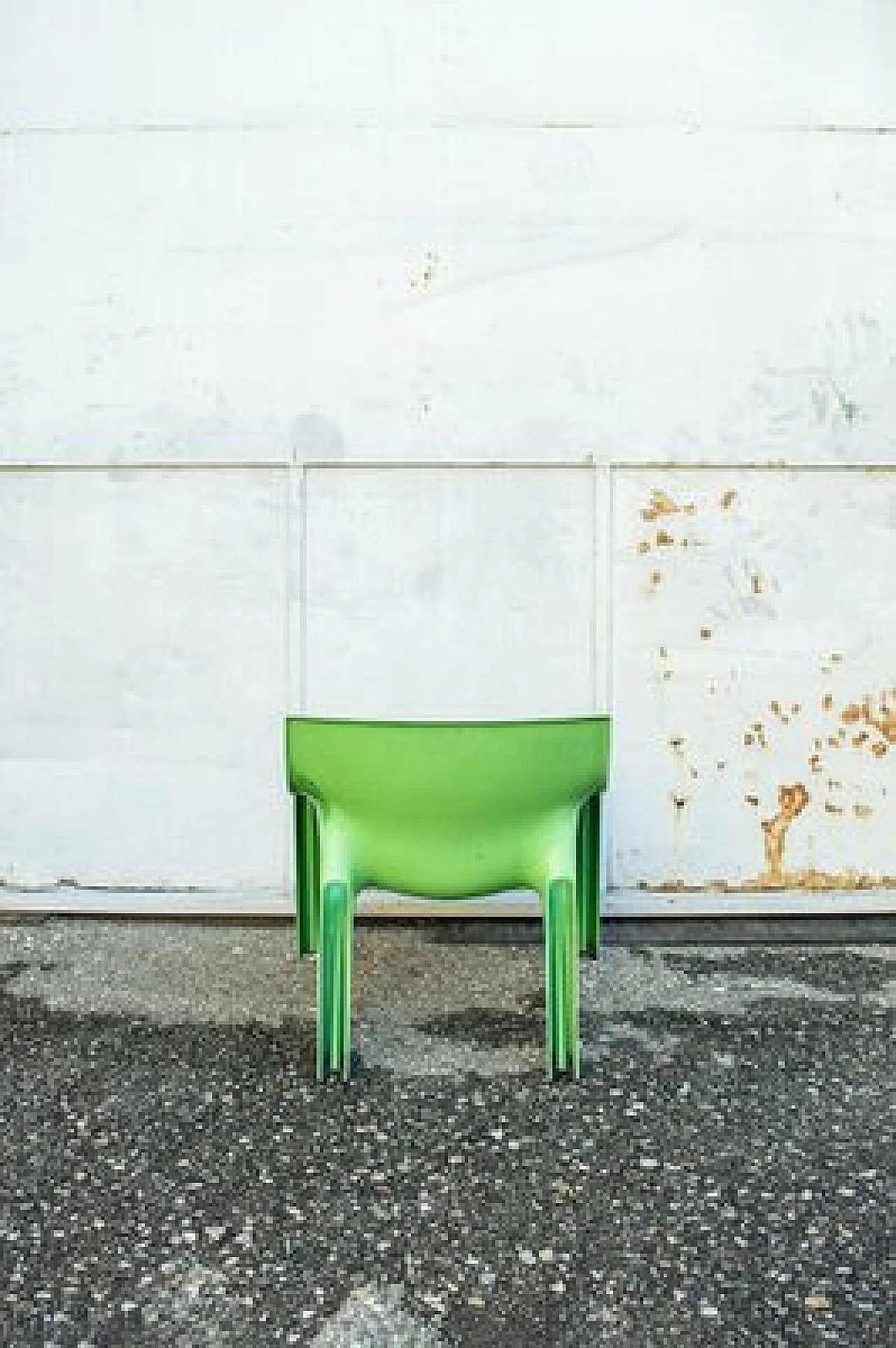 3 green Vicar armchairs by Vico Magistretti for Artemide, 1970s 5