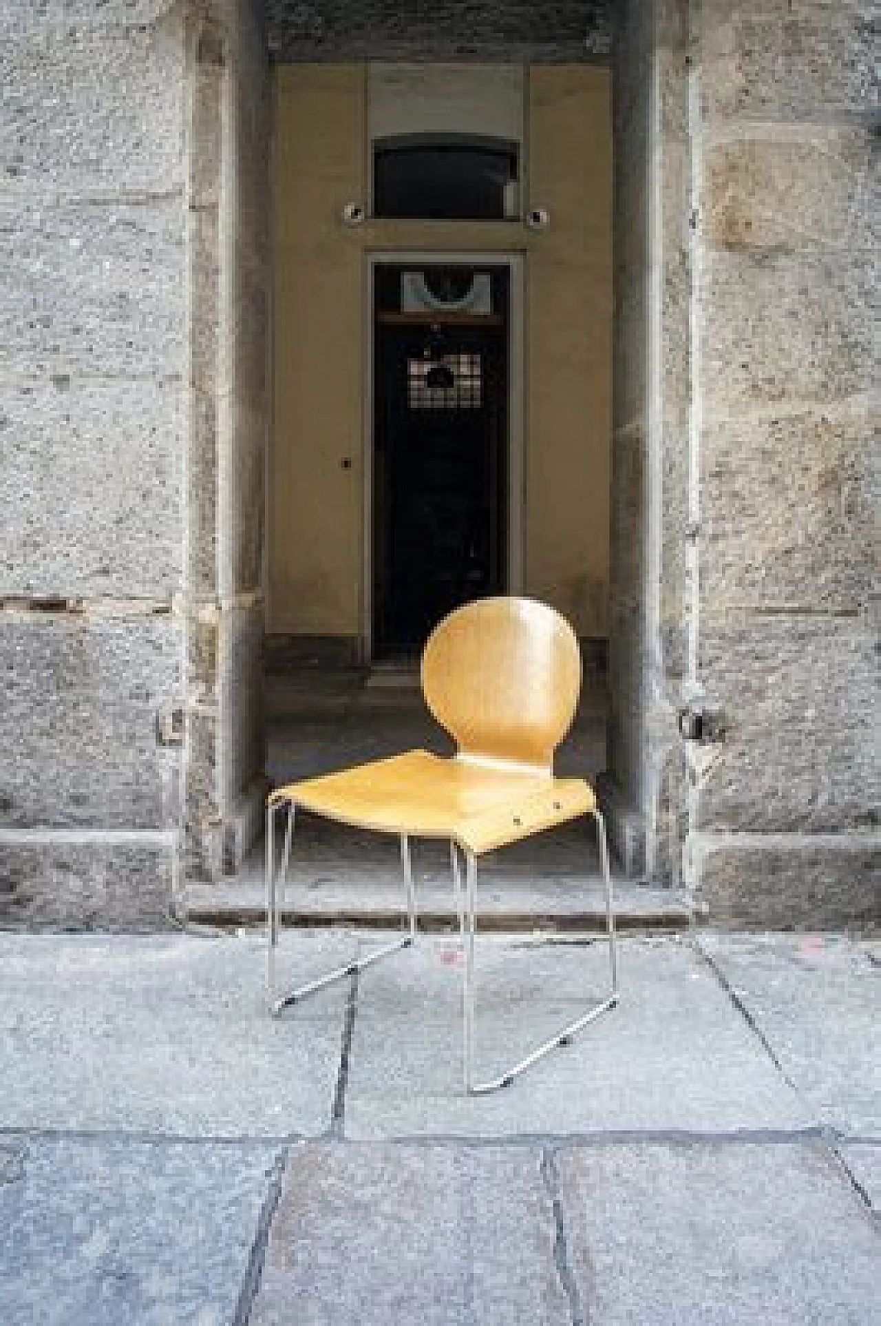 4 stackable Wire chairs by Tobia & Afra Scarpa for Molteni, 1980s 2