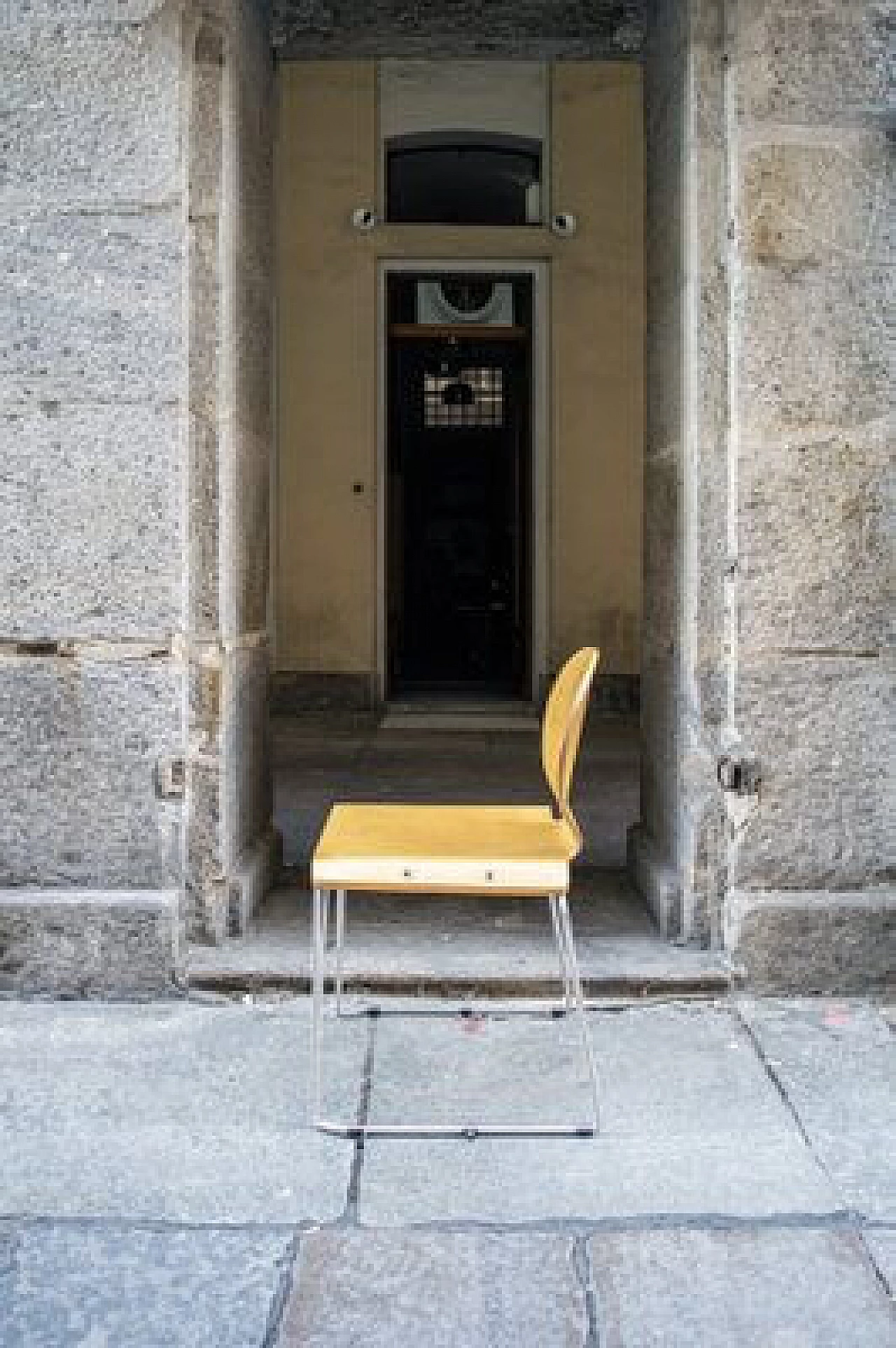 4 stackable Wire chairs by Tobia & Afra Scarpa for Molteni, 1980s 4