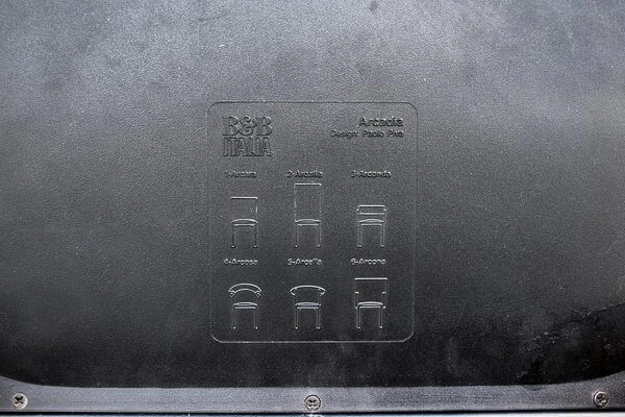 4 Sedie Arcadia di Paolo Piva per B&B Italia, anni '80 8