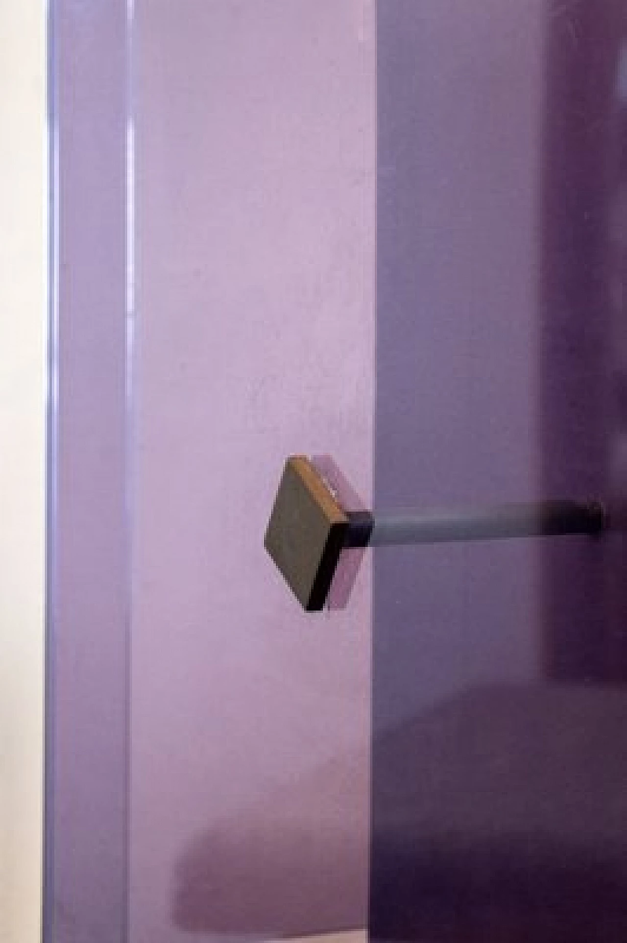 Chromed brass and acrylic glass table lamp by Romeo Rega, 1970s 5