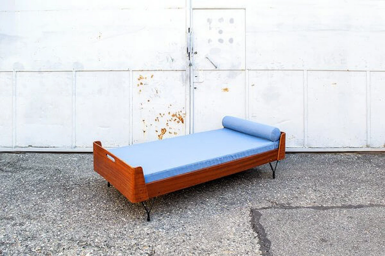 Wooden daybed by Gastone Rinaldi for Rima, 1950s 1