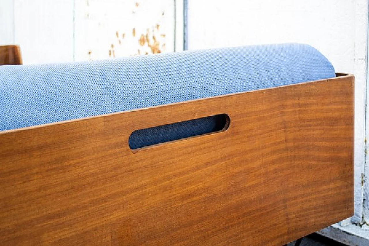 Divano letto in legno di Gastone Rinaldi per Rima, anni '50 5