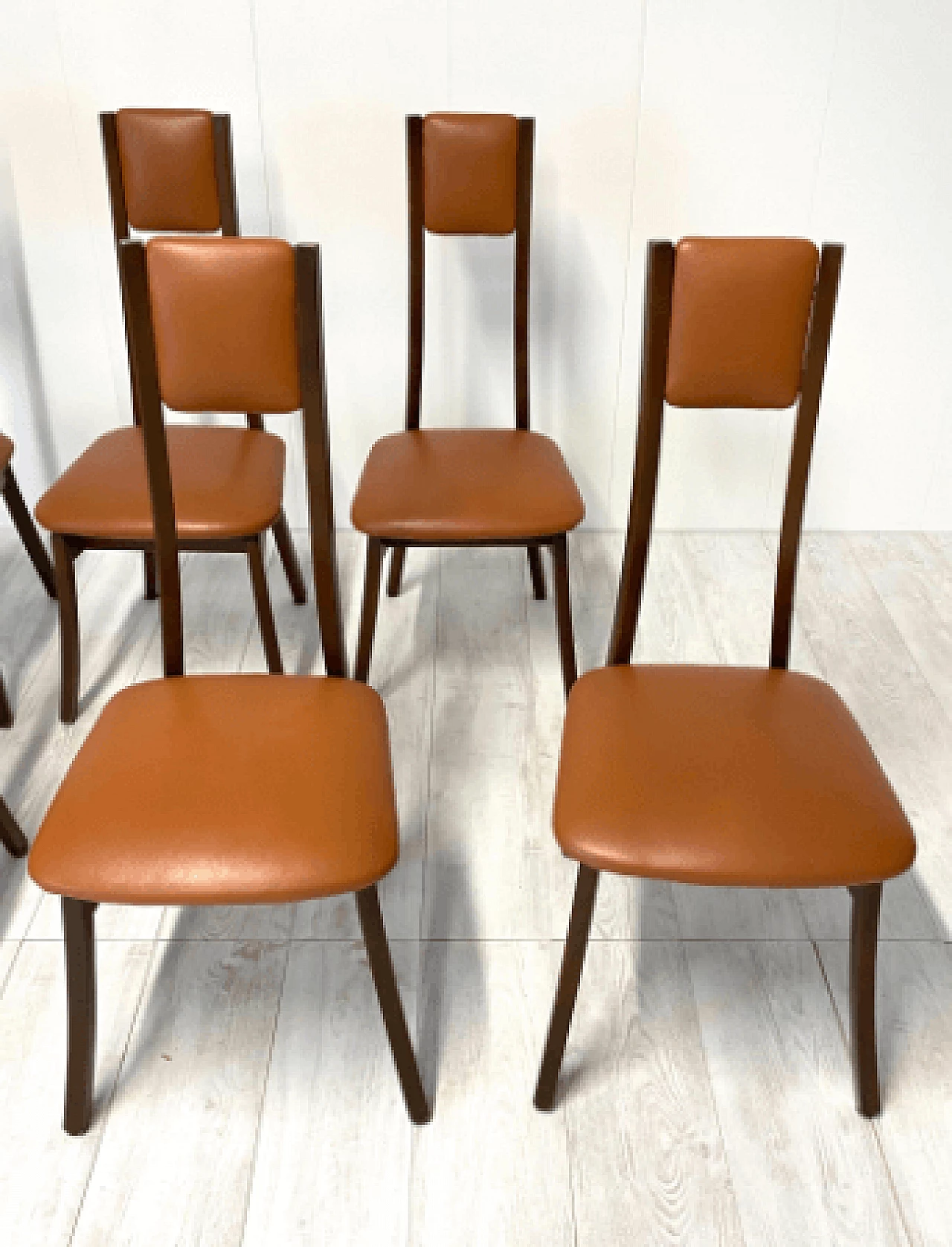 6 Programma S11 chairs by Angelo Mangiarotti for La Sorgente dei Mobili, 1970s 8