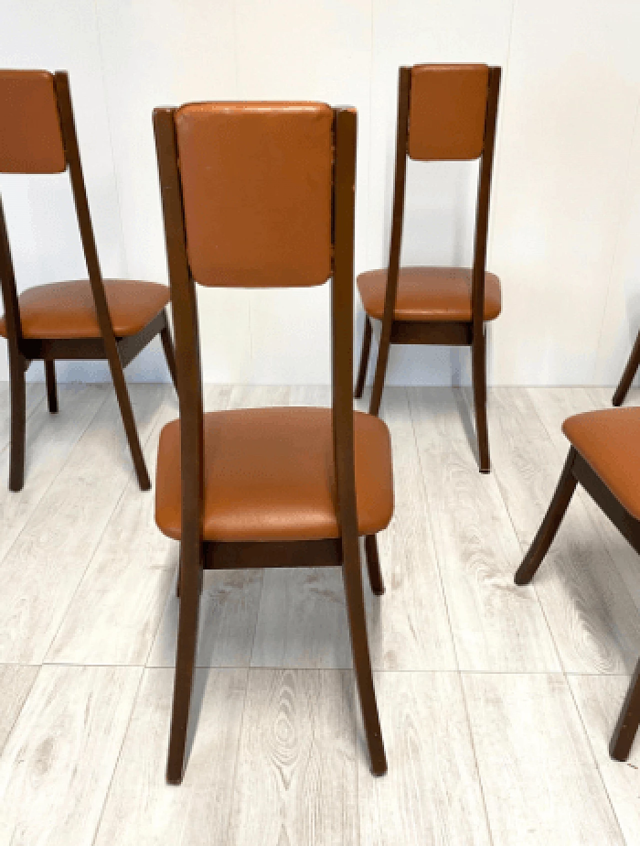 6 Programma S11 chairs by Angelo Mangiarotti for La Sorgente dei Mobili, 1970s 12