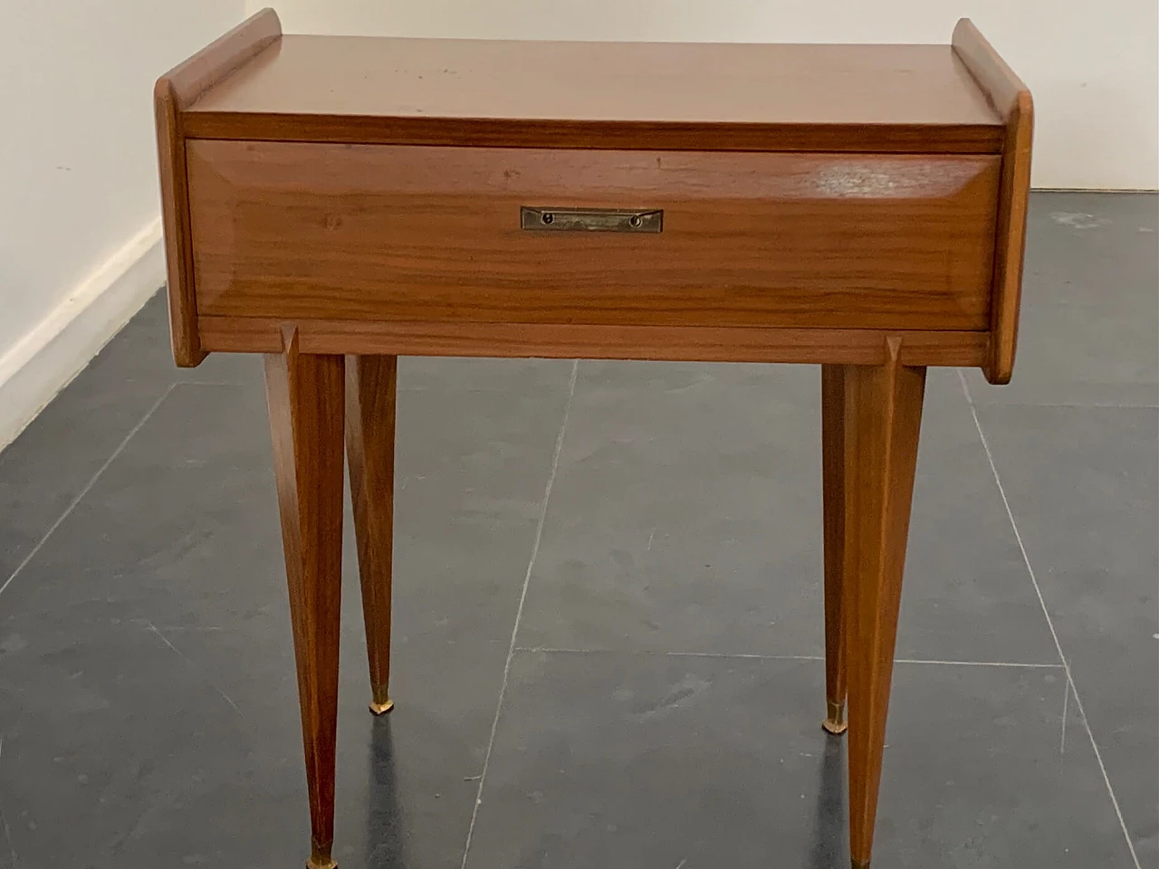 Pair of rosewood bedside tables, 1950s 6