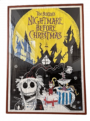 Manifesto cinematografico di Nightmare Before Christmas, 1994