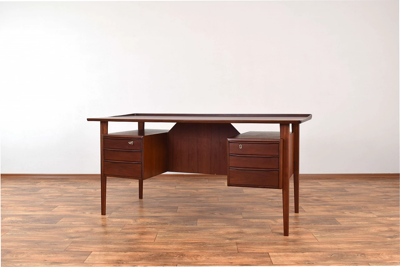 Desk by Peter Løvig Nielsen for Hedensted Møbelfabrik, 1960s 3