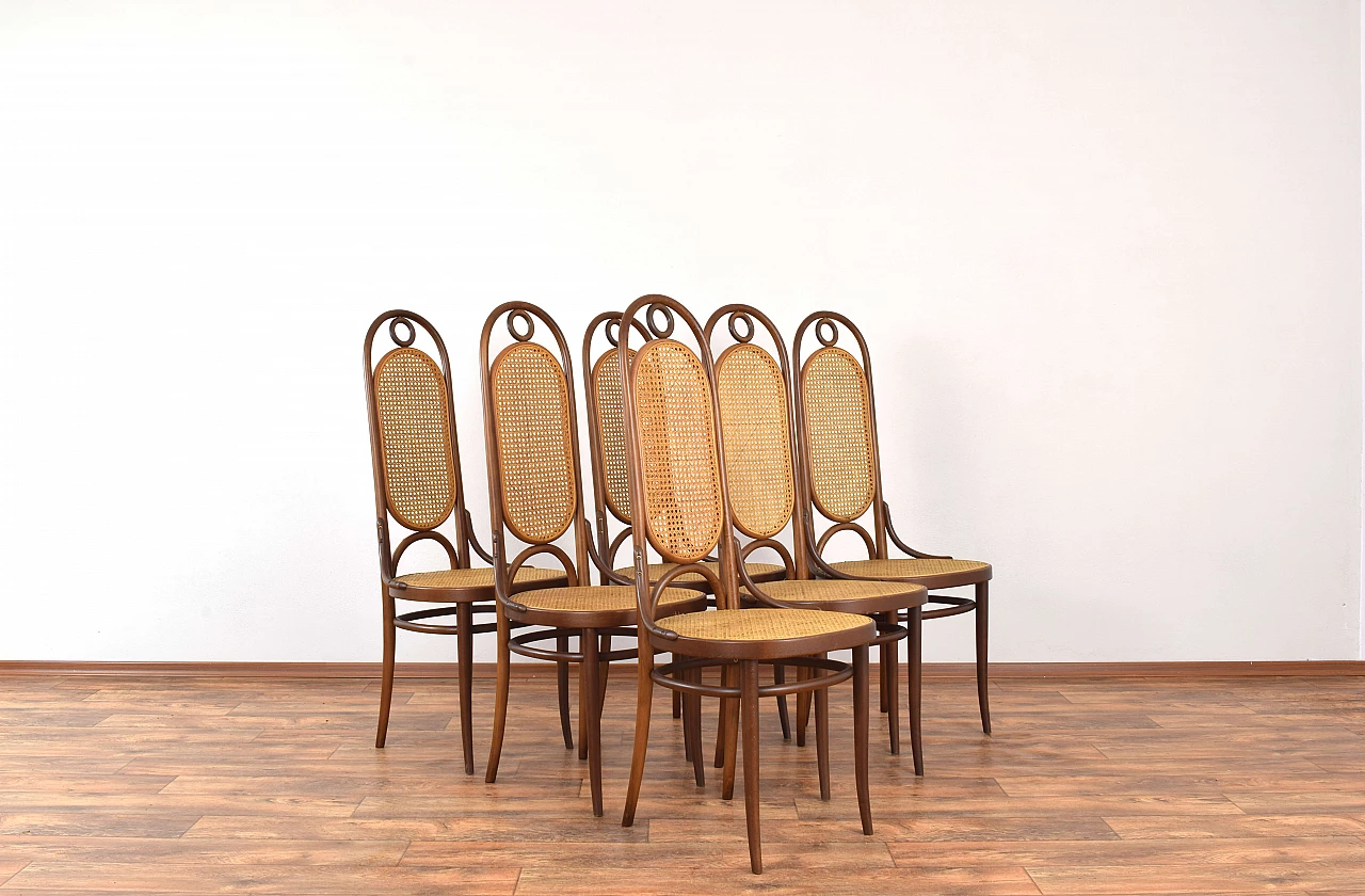 6 Chairs by Michael Thonet for Thonet, 1979 1