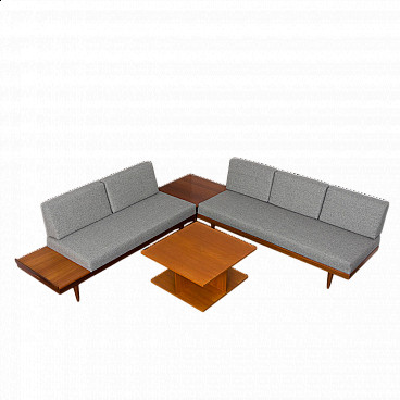 Svane sofa, daybed and pair of coffee tables by Ingmar Relling for Ekornes, 1970s