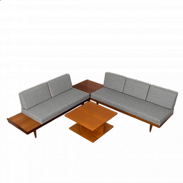 Svane sofa, daybed and pair of coffee tables by Ingmar Relling for Ekornes, 1970s
