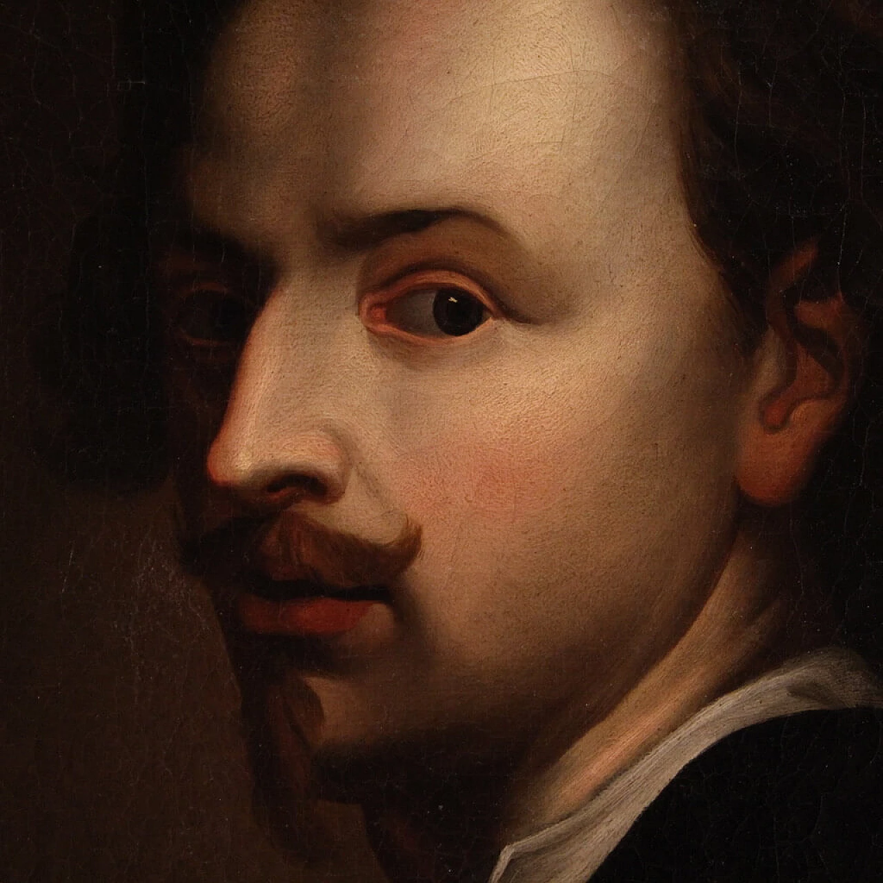 Van Dyck portrait, oil painting on canvas, first half of the 19th century 7