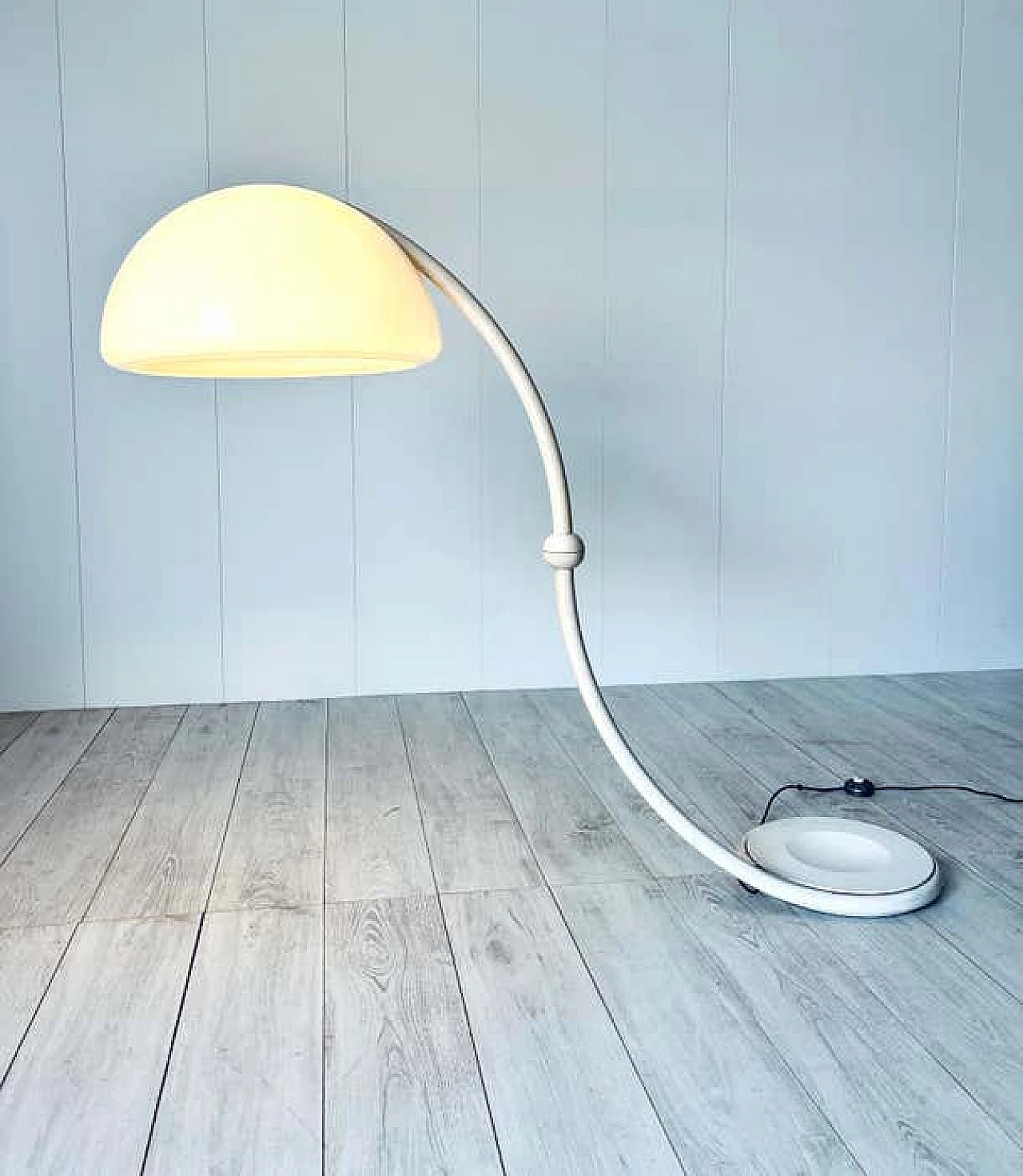 Serpente floor lamp by Elio Martinelli for Martinelli Luce, 1960s 4
