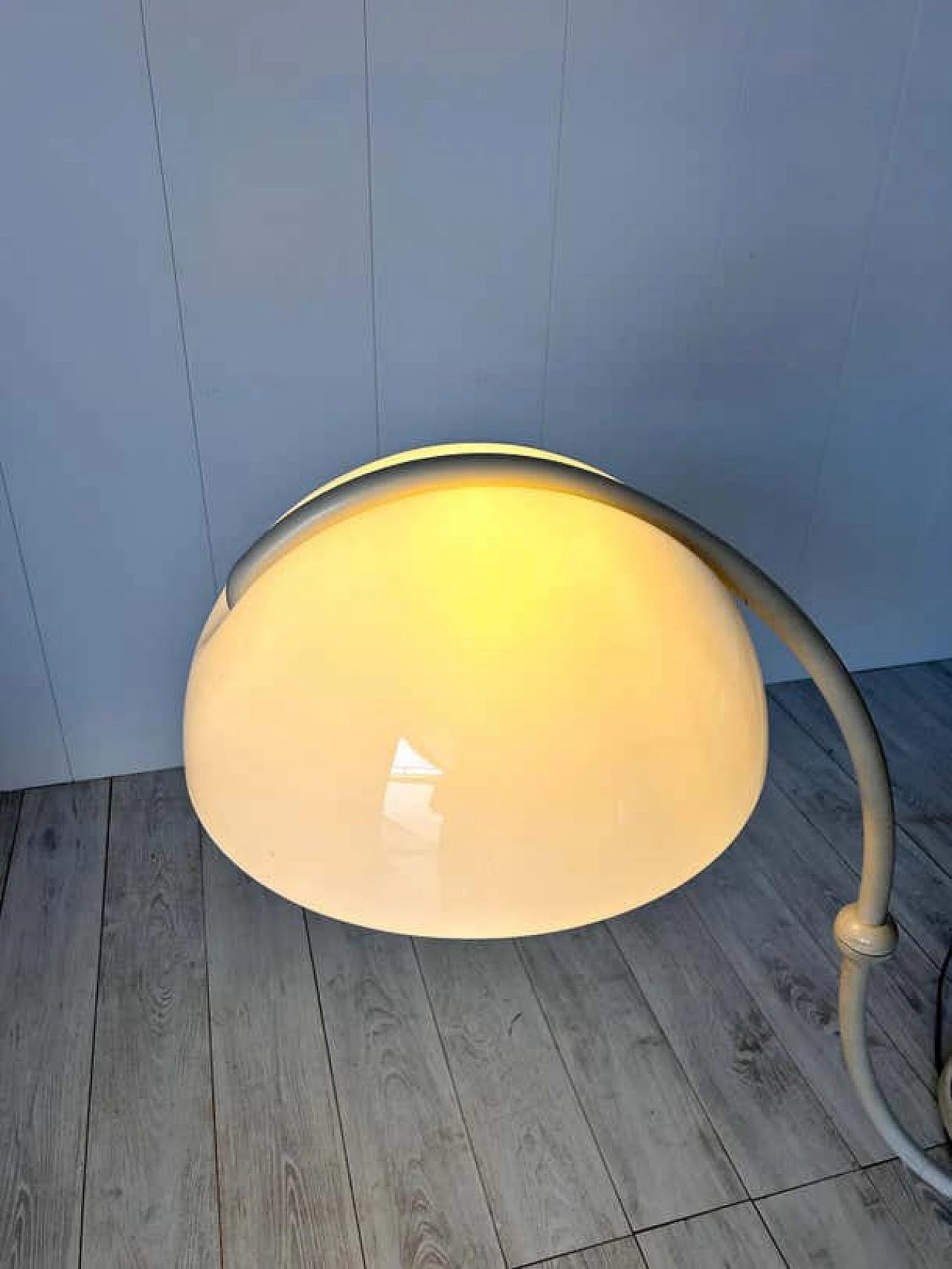 Serpente floor lamp by Elio Martinelli for Martinelli Luce, 1960s 6