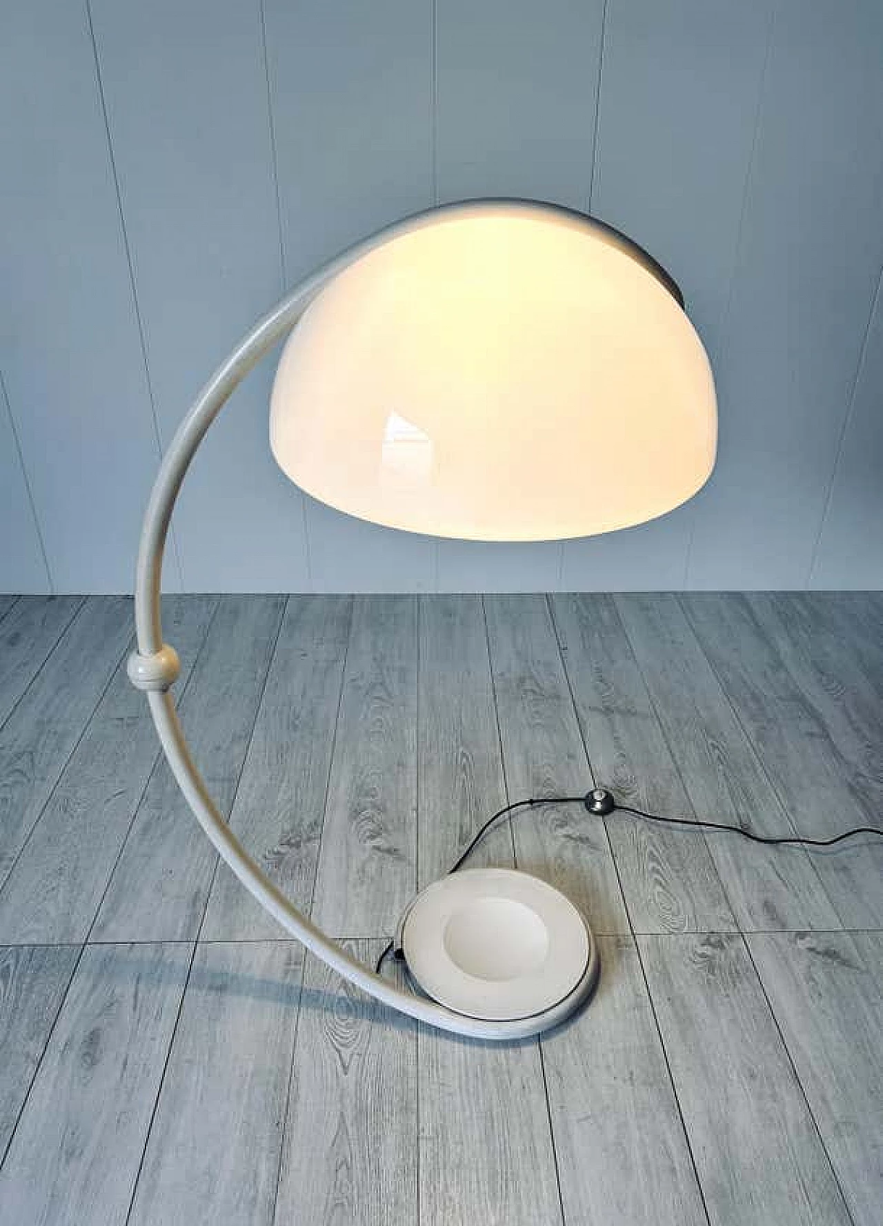 Serpente floor lamp by Elio Martinelli for Martinelli Luce, 1960s 7