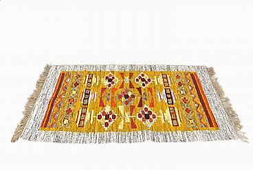 Polish wool and linen tapestry, 1960s