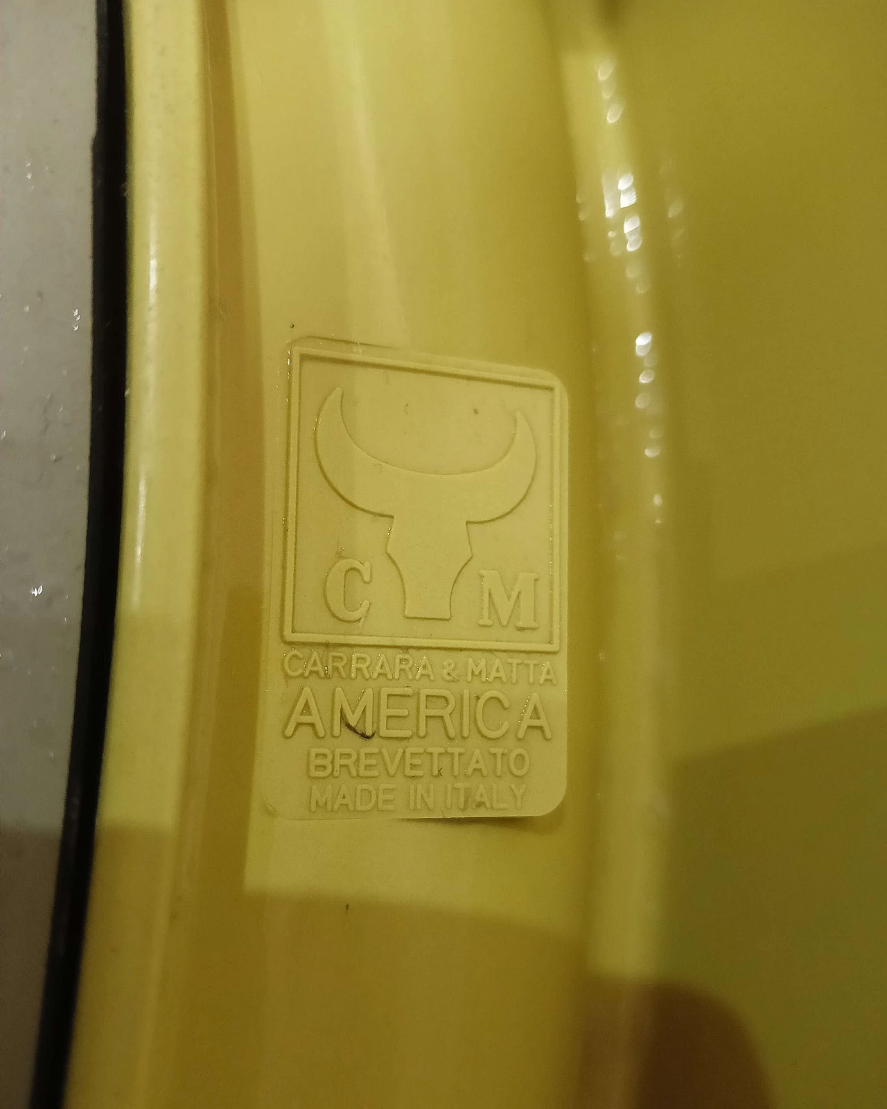 Specchio da parete America di Carrara & Matta, anni '70 3