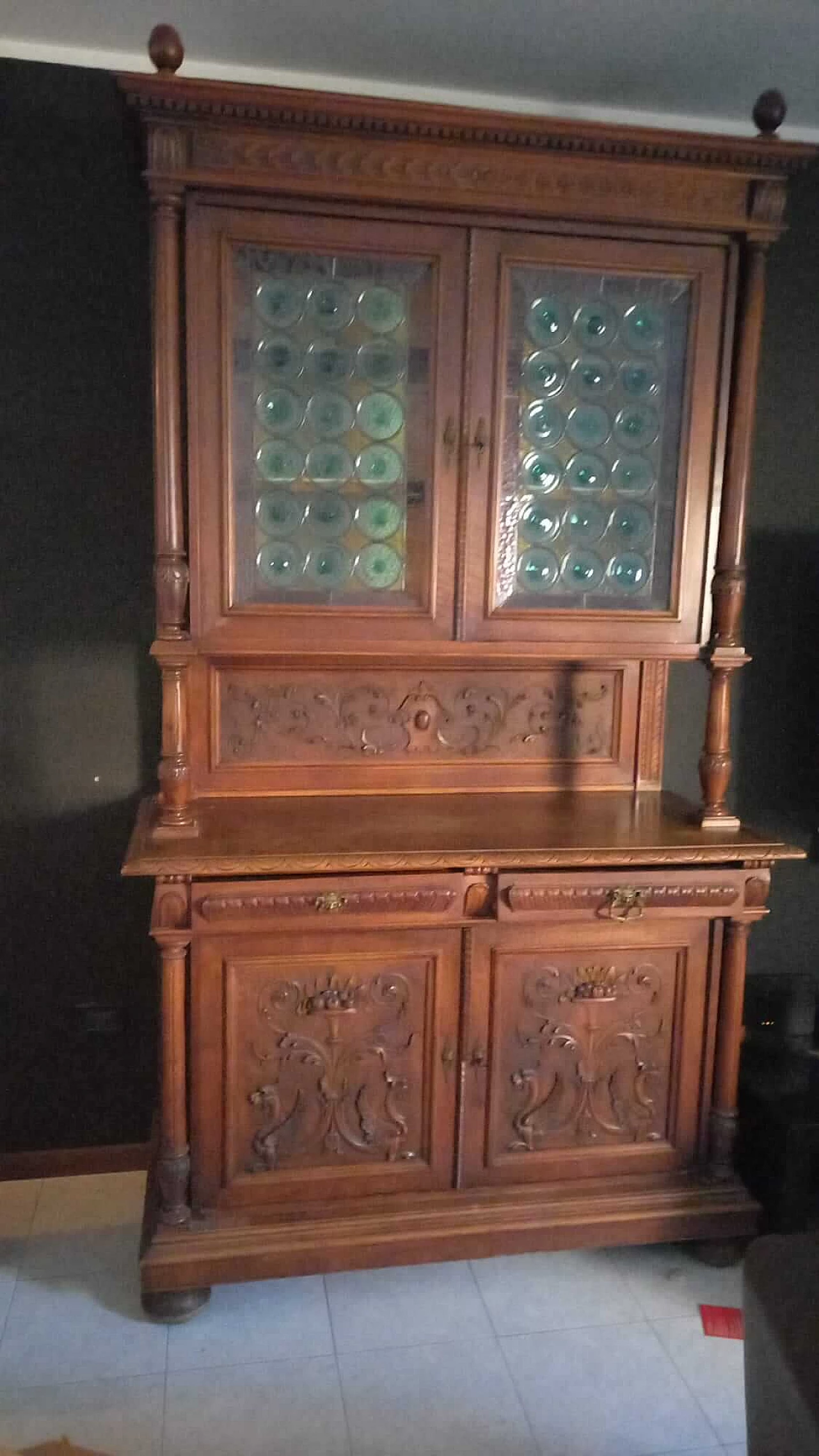 Neo-Renaissance wood sideboard, early 20th century 2