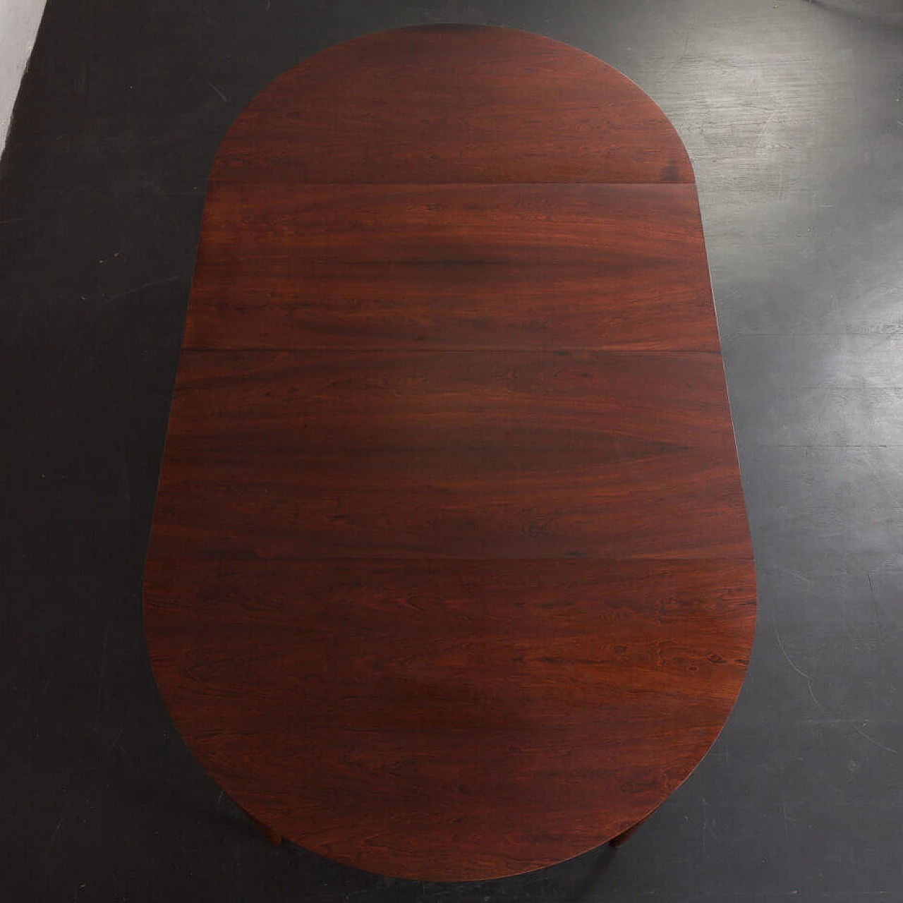 Extendable rosewood dining table by Severin Hansen for Haslev Mobler, 1960s 5