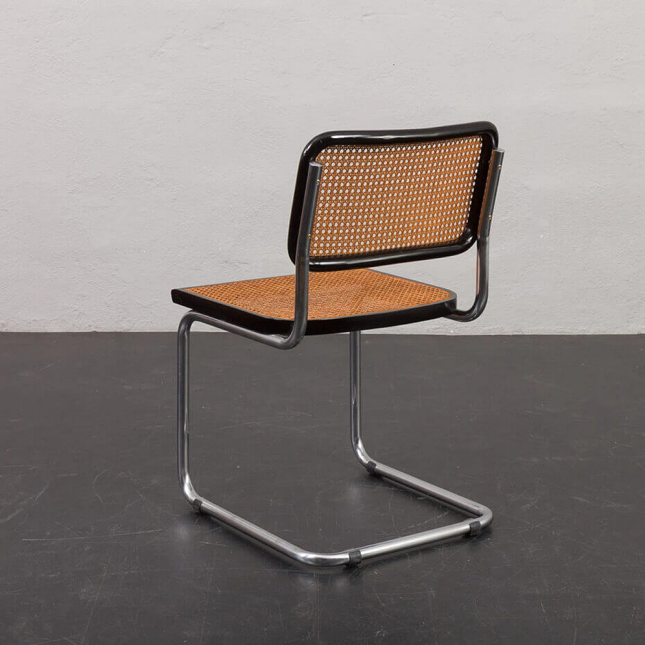8 Cesca chairs by Marcel Breuer attributed to Gavina, 1970s 4