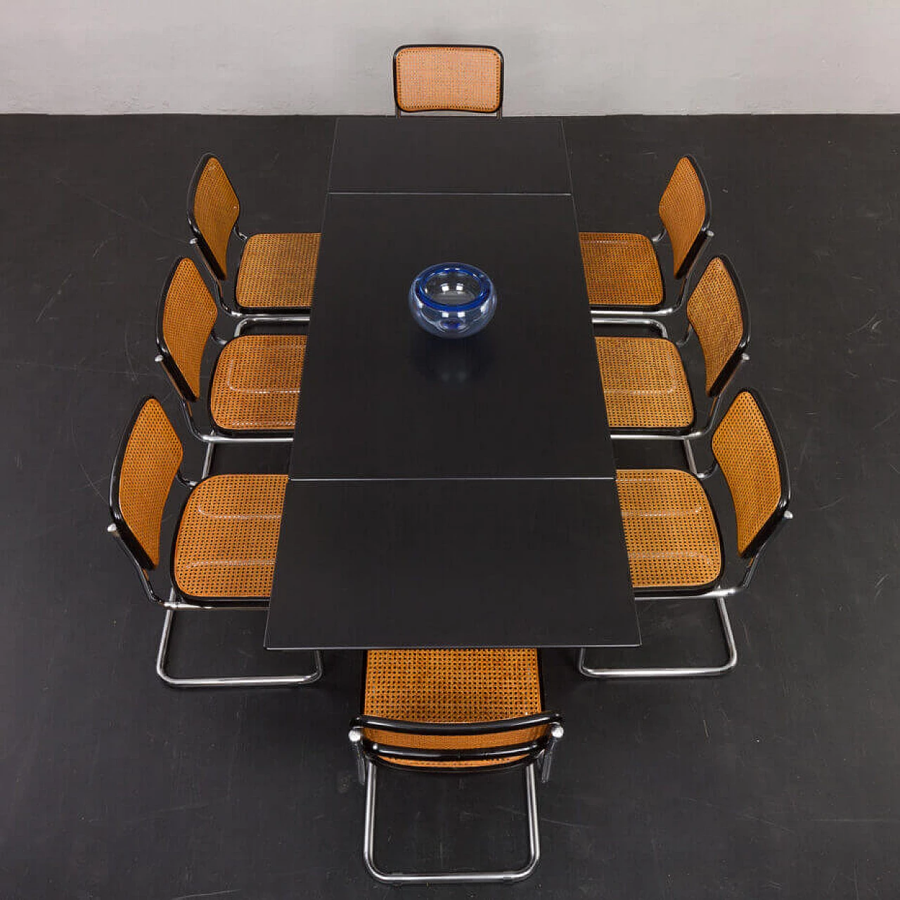 8 Cesca chairs by Marcel Breuer attributed to Gavina, 1970s 22