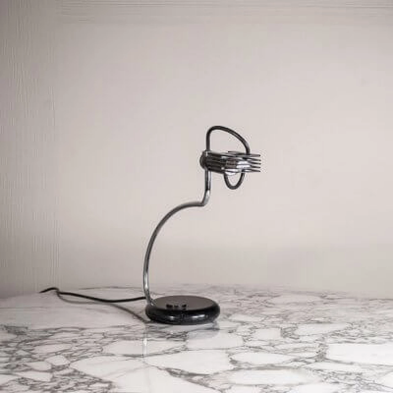 Lampada da tavolo di Bruno Gecchelin per Oluce, anni '70 5