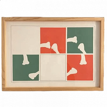 Ettore Sordini, Composizione, litografia, anni '70