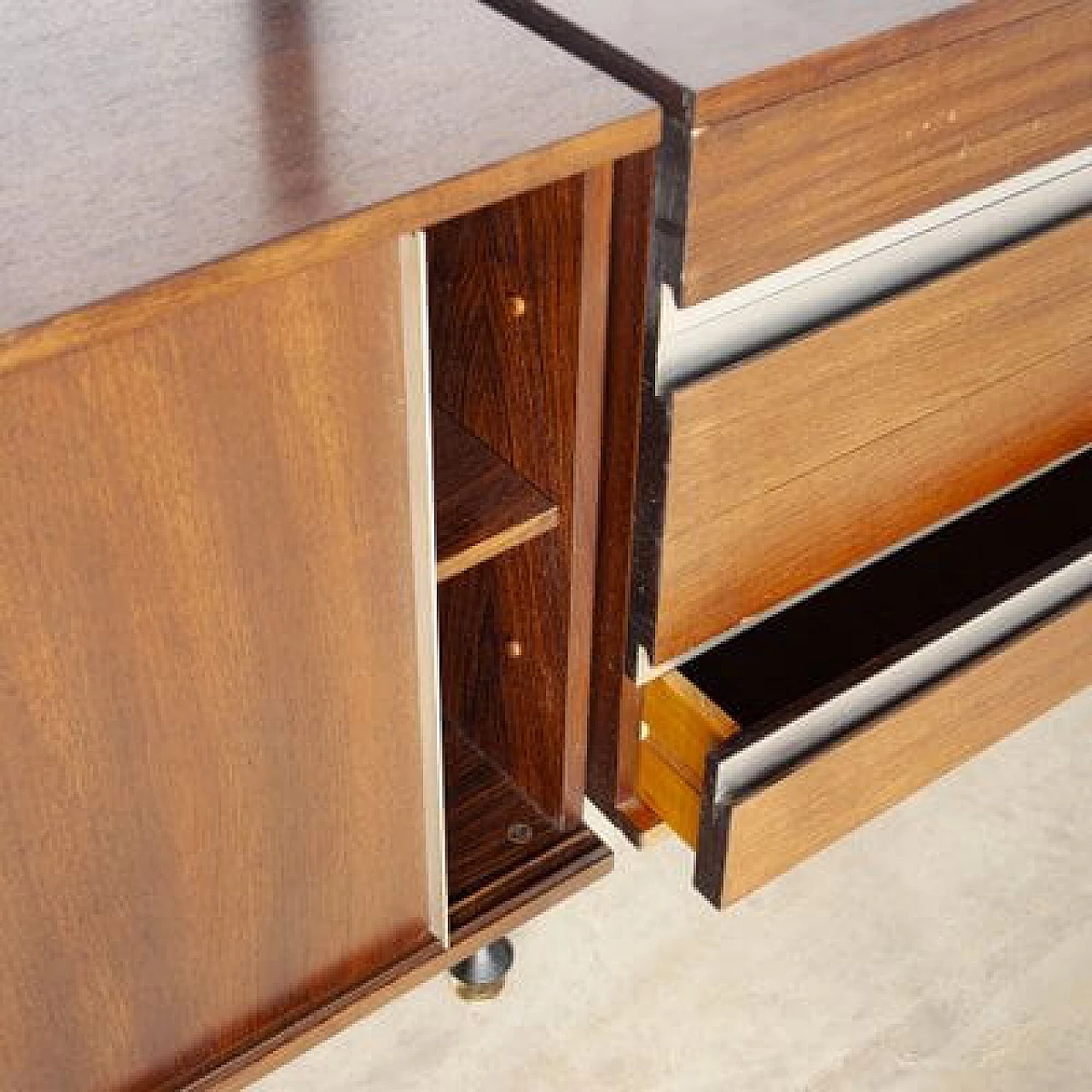 Mim rosewood bookcase by Ico Parisi for MIM Roma, 1960s 3