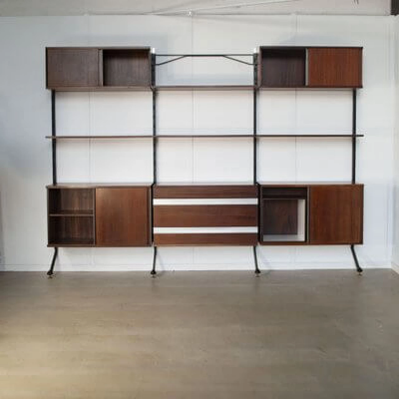 Mim rosewood bookcase by Ico Parisi for MIM Roma, 1960s 7