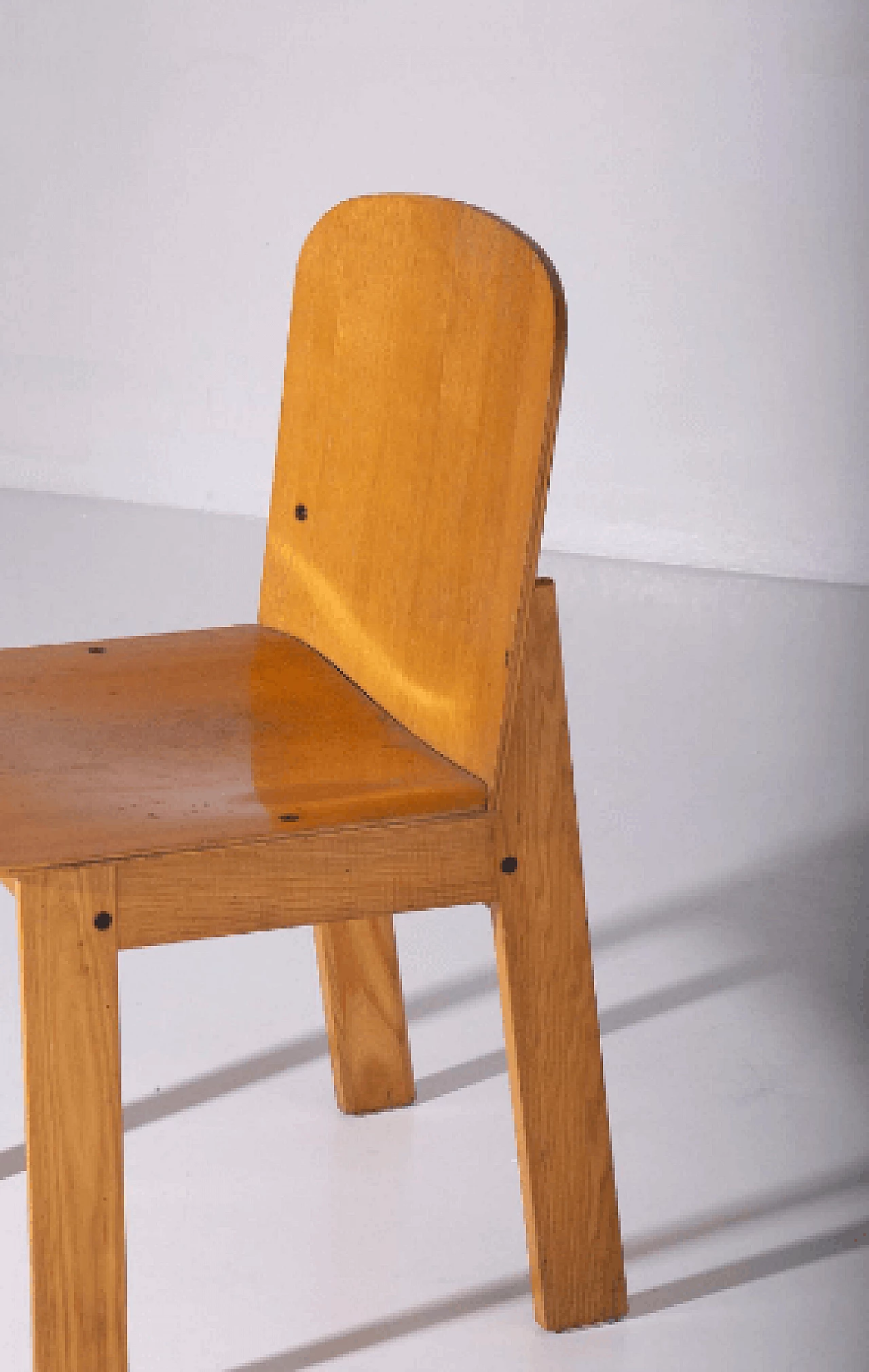 4 Ash chairs, 1960s 6